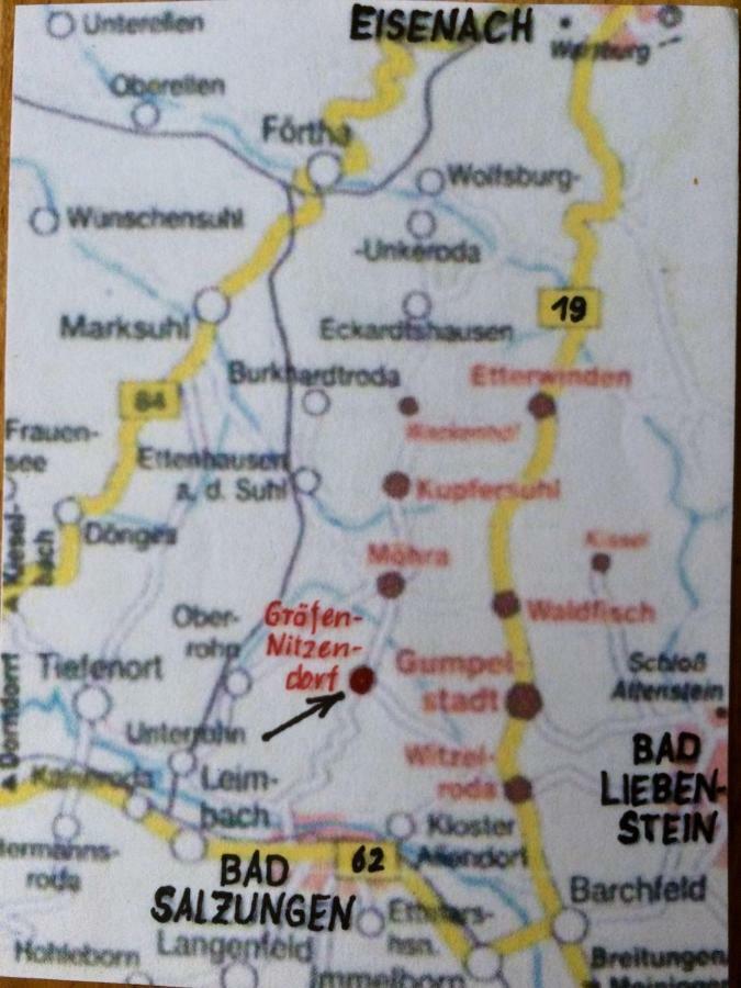 Landhaus Kuehn Bad Salzungen Buitenkant foto
